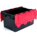 80 Litre Recycled Hinged Lid Container