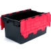 80 Litre Recycled Hinged Lid Container