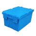 Clear Plastic Label Holder for 55 Litre Attached Lid Containers