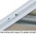 Interlocking deck support