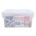 Clear Plastic (Transparent) Storage Boxes 55 Litre Capacity