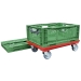 Folding Euro Container on Dolly