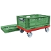 Folding Euro Container on Dolly