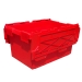 Large Red Plastic Crates with 80 Litres Capacity