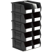 Size 5 Linbins in Black Recycled Plastic