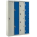 Blue And Grey Lockers