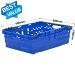 Blue Bale Arm Supermarket Crates