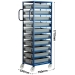 Mobile Tray Rack Dimensions