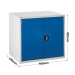 Euroslide cabinet with 1 cupboard in blue