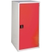 Euroslide cabinet with 1 cupboard in red