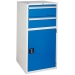 Euroslide Cabinet with 2 Drawers and 1 Cupboard in blue