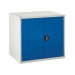 Euroslide cabinet with 1 cupboard in blue