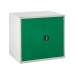 Euroslide cabinet with 1 cupboard in green