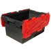 Black and Red Heavy Duty Storage Containers