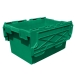 Large Green Plastic Crates with 80 Litres Capacity