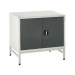 Under bench Euroslide cabinet and stand with 1 cupboard in grey