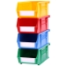 Stack of Size 2 Coloured Linbins