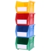 Stack of Coloured Size 3 Linbins
