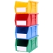 Stack of Coloured Size 5 Linbins
