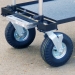 Close up of 10" Wheel Conversion Kit Supplied with the Model