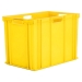 Plastic Yellow Storage Box - Large