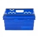 Blue Bale Arm Crate