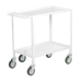 2 Tier Trolley In White