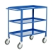 3 Tier Tray Trolley In Blue