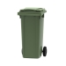 Green 120 Litre Wheelie Bin