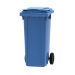 Blue 140 Litre Wheelie Bin