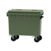 500 Litre Wheeled Bin in Green