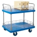 Two Tier Trolley With Wire Surround
