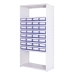 Delta Plus Shelving Bay A with Shelf Trays