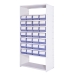 Delta Plus Shelving Bay A with Shelf Trays