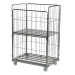 Demountable Pallet Sized Roll Cage with Optional Shelf