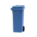 Blue 80 Litre Wheelie Bin