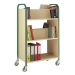 Double Sided Book Trolley