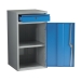 EC0901 Floor Cabinet With 2 Adjustable Shelves Open