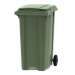 Green 360 litre wheelie bin