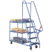 Step Tray Trolley With Removable Baskets