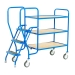 3 Tier Tray Trolley With Plywood Shelves