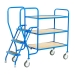 3 Tier Tray Trolley With Plywood Shelves