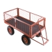 Phenolic Turntable Trailer With Mesh Sides - Ask For Details