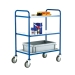 Three Tier Trolley With White Epoxy Trays