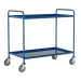 Two Tier Trolley With Blue Epoxy Trays