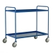 Two Tier Trolley With Blue Epoxy Trays