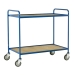 Two Tier Trolley With Fixed Ply Trays