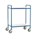Two Tier Trolley With White Epoxy Trays