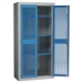 Blue Mesh Door Cabinet