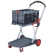 Clever Folding Trolley In Red